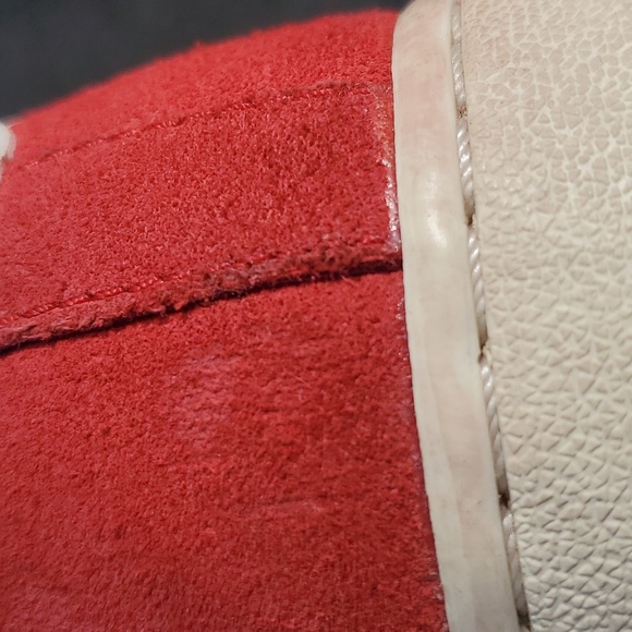 Nike Air Force 1 Suede Sneakers in University Red. Men's Size 8 - Picture 16 of 16